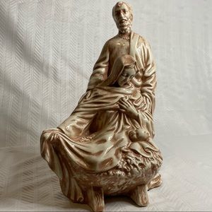 Vintage Nativity Holy Family, Atlantic Mold 1978.